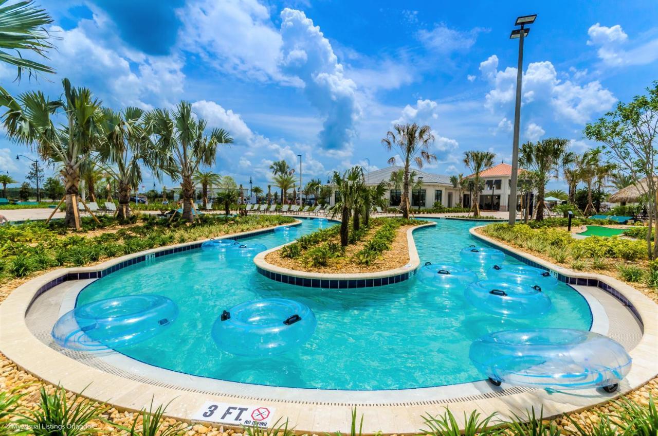 Beautiful Modern Home Wprivate Pool Near Wdw Kissimmee Dış mekan fotoğraf