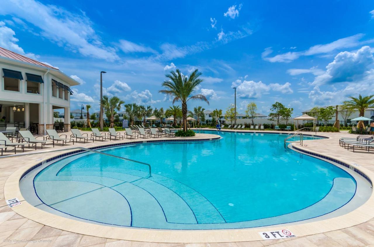 Beautiful Modern Home Wprivate Pool Near Wdw Kissimmee Dış mekan fotoğraf