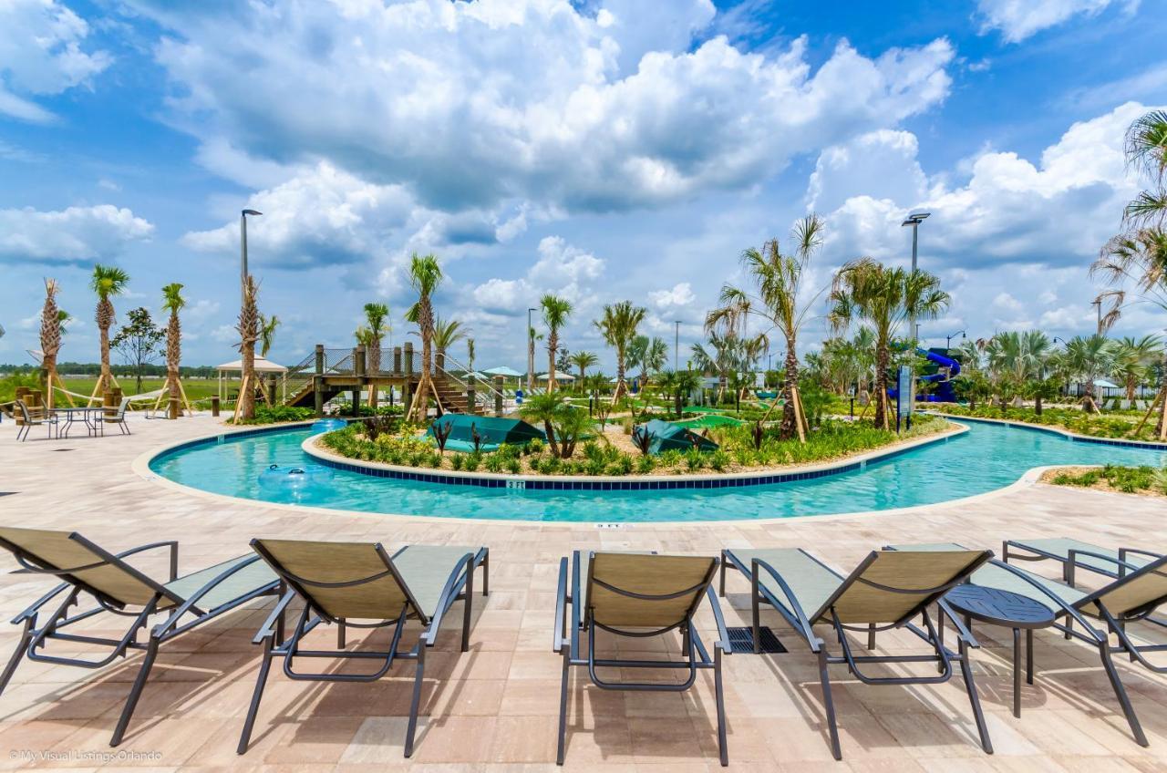 Beautiful Modern Home Wprivate Pool Near Wdw Kissimmee Dış mekan fotoğraf
